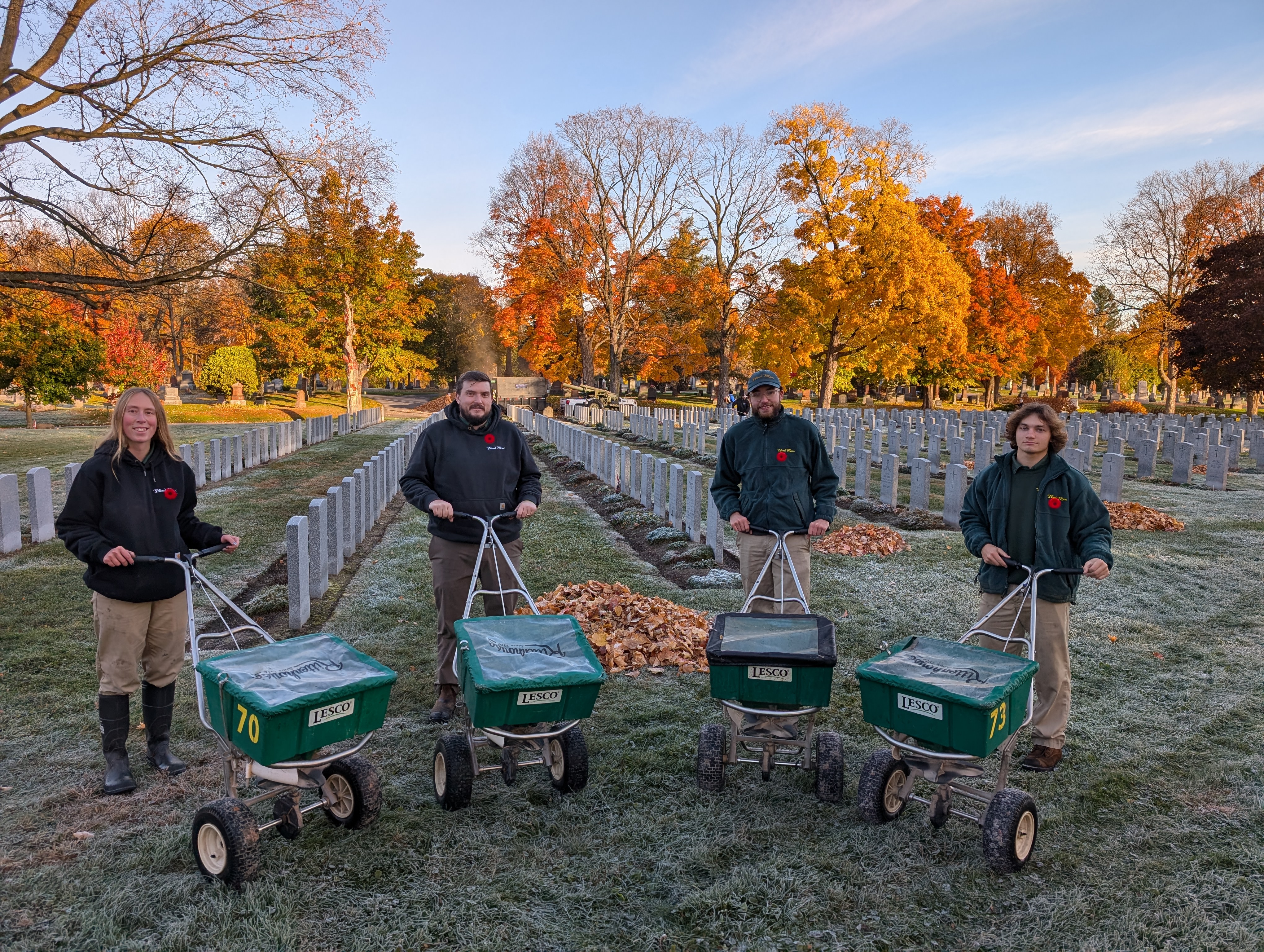 Remembrance Day Clean-up